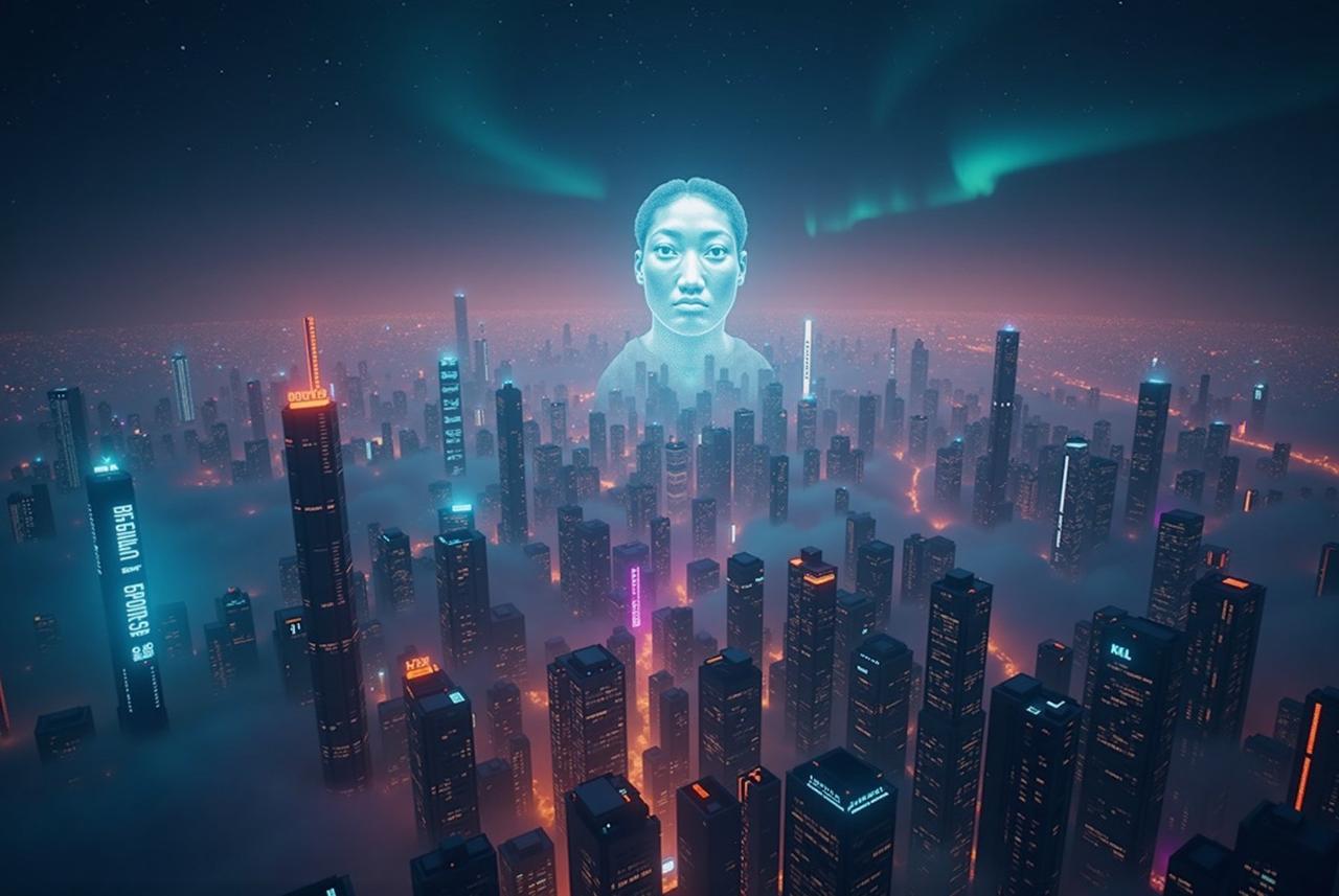 东方影视 - 赛博朋克城市夜景